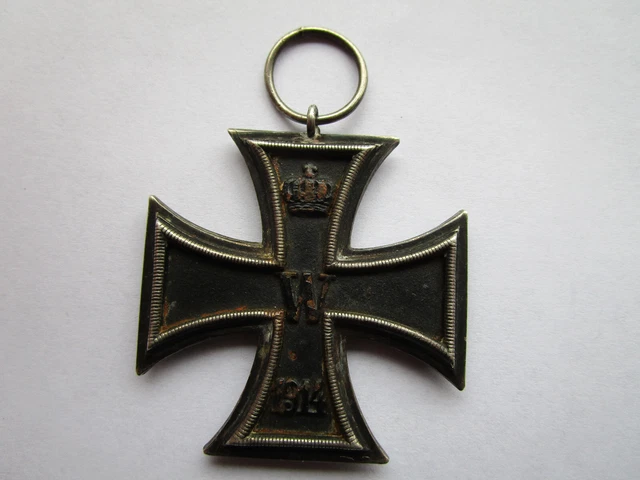 Preussen Eisernes Kreuz 2.Klasse 1914 mit Hersteller  a.d.Ring