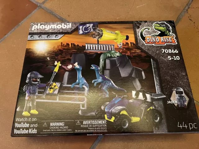 PLAYMOBIL® Jaden's Raptor Adventure 70866