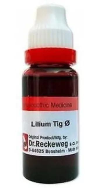 Dr. Reckeweg Lilium Tig Mother Tincture Q Homeopathy Medicines 20ml