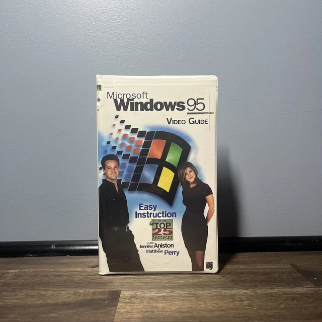 MICROSOFT WINDOWS 95 Video Guide with Jennifer Aniston & Matthew Perry