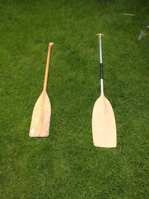 Oars - were used for sailing dinghy