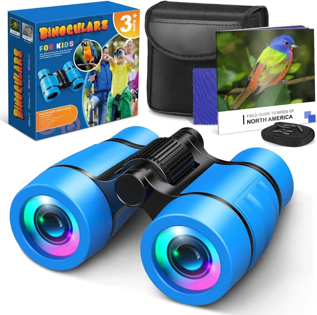 Binoculars for Kids Bird Watching Waterproof Roof Prism Binoculars for Girl Boy