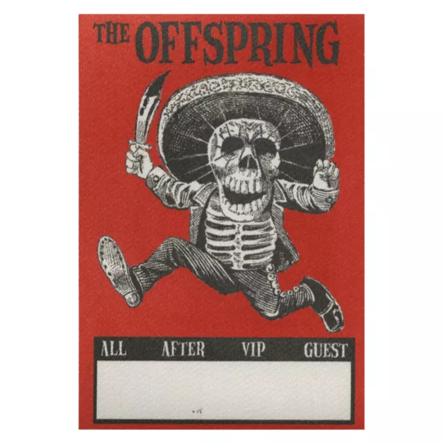 The Offspring 1997 Ixnay on the Hombre concert tour VIP Backstage Pass