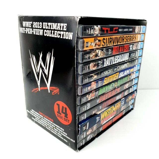 WWE DVD コレクション 2010 13枚セット WWE 2010 PPV DVD Collection Review - YouTube