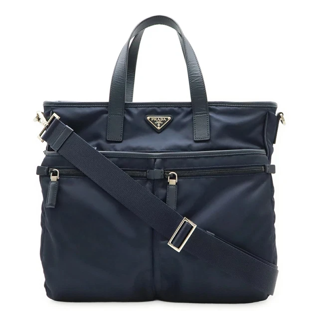 バッグ PRADA NYLON LEATHER SHOULDER TOTE BAG 518VlK3p8+L._AC_UY300_.jpg