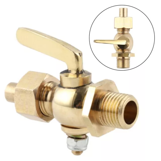 BSP Male Brass Faucet Petcock Tap Water Reliable and Long lasting Easy to Use