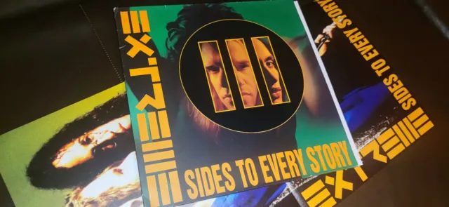 EXTREME III_Sides To Every Story_A&M Records_ 1992 inkl. Poster