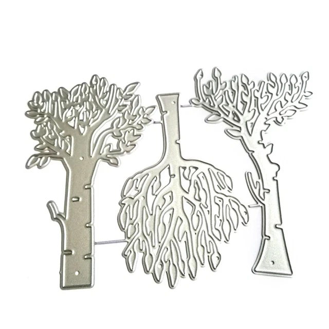 Tree Metal Cutting Dies Stencil Die Cut DIY Scrapbooking Album Paper Card Emboss