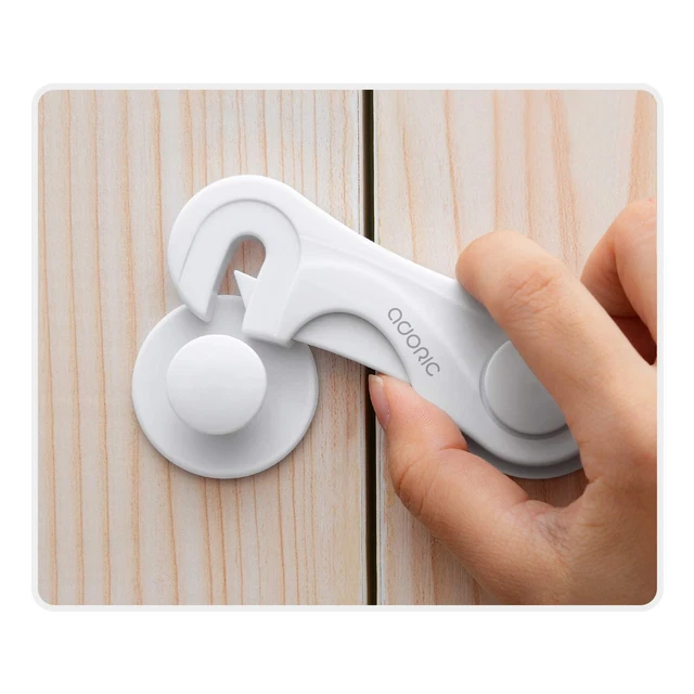Cabinet Locks -  Life Child Safety Locks 4 Pack - Baby Safety Cabinet Locks - Ba