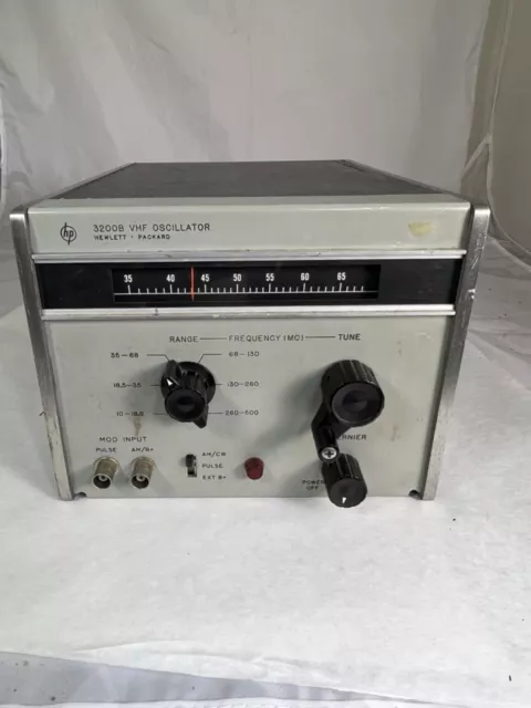 Hewlett Packard HP  3200B VHF Oscillator