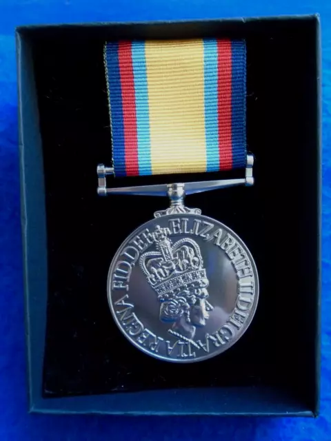 Gulf Medal And Ribbon + Box,  Reproduction