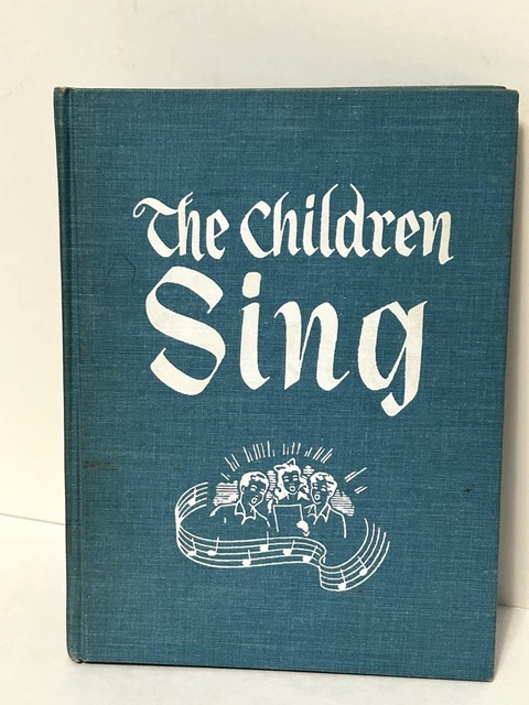 vtg-1951-the-children-sing-primary-song-book-1st-ed-lds-mormon-hymns