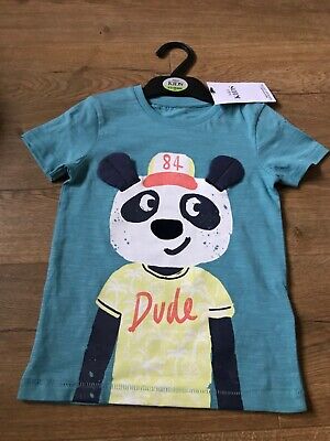 Marks And Spencer Girls Dude short Sleeve T Shirt Age 2-3 YEARS BNWT