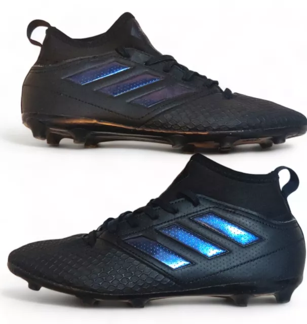 Botas de Fútbol Adidas Ace 17.3 FG Firme Talla Tierra Reino Unido 4 Negras ART S77069 2