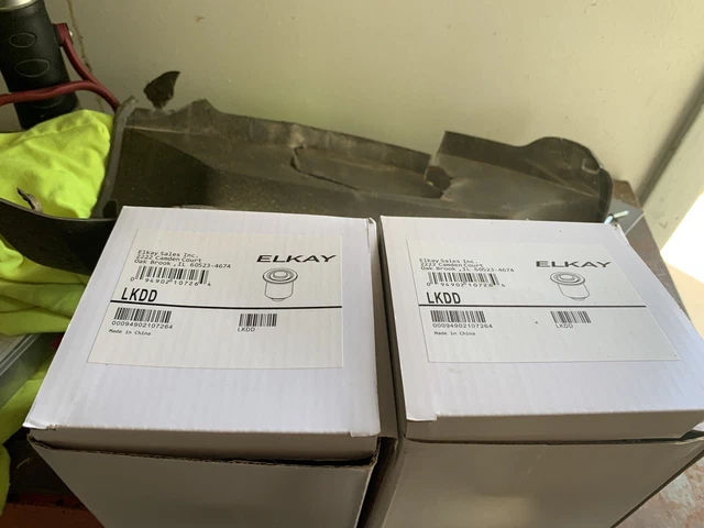 Elkay LKDD Drain Fitting, Brushed (two)