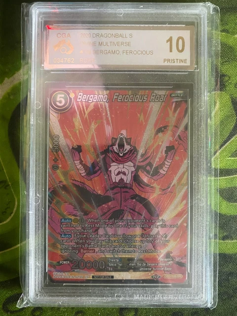 BERGAMO, FEROCIOUS ROAR DB2-108 SR - Dragon Ball Super Card 17.50 -  PicClick UK