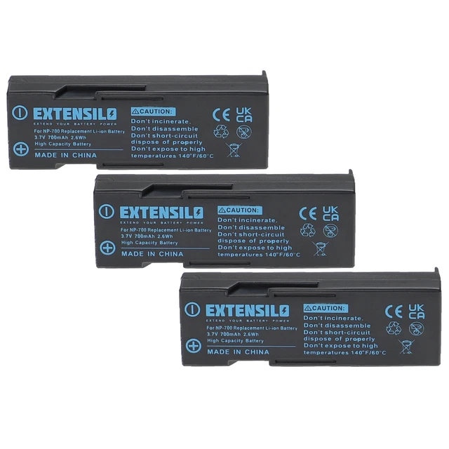 Batterie 850mAh type D-LI72 DB-L30 NP-700 SLB-0637 pour Minolta DiMAGE X50, X60