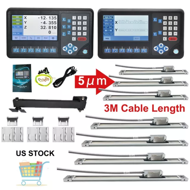 2/3/4Axis DRO Magnetic Scale /Digital Readout for Milling Machine Lathe Machine