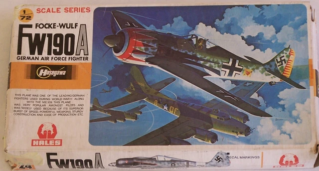 MAQUETTE AVION HELLER 1/24 ~ Focke Wulf Fw-190 A EUR 55,00 - FR
