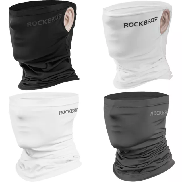 Summer Cooling Scarf Sun UV Protection Neck Gaiter Face Mask Tubes for Men Women