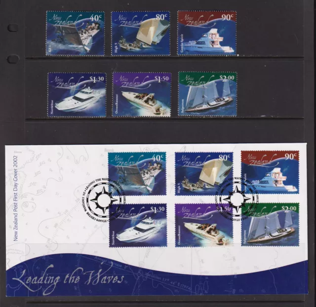 New Zealand - Boats & America's Cup sets plus First Day Covers, cat. $ 28.05