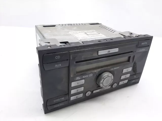 6S6118C815AJ sistema audio radio per FORD FIESTA V 1.4 TDCI 2001 7453659