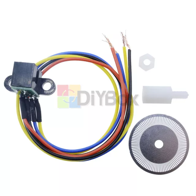 Codificador de sensor de velocidad fotoeléctrico HC-020K codificado rueda de código de disco para escala libre 3