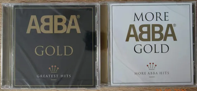 ABBA Best of 2 x ABBA GOLD incl. mamma Mia! , Uva Chiquitita. CD NUOVO IMBALLO ORIGINALE