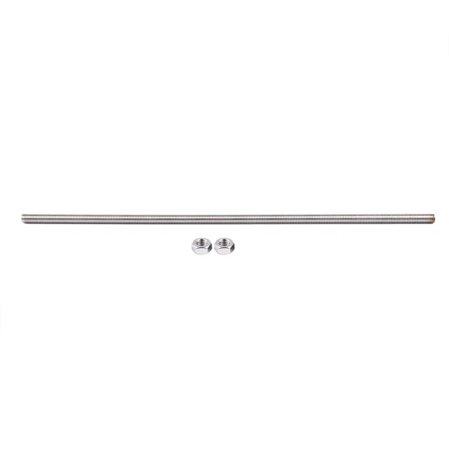 320mm x M8 Acier inoxydable Tige filetee d'Argent A9X9