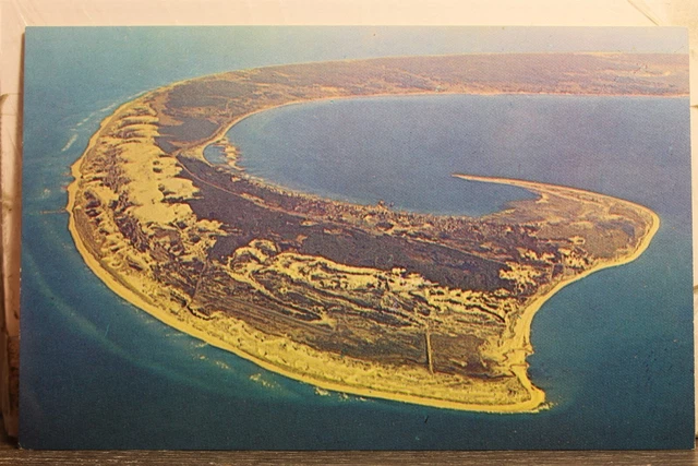 Massachusetts MA Cape Cod Aerial Postcard Old Vintage Card View Standard Post PC