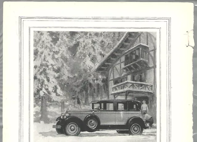 1927 Cadillac advertisement, CADILLAC, new 90 degree V8 engine 2