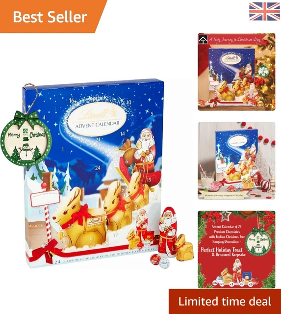 LINDT CHOCOLATE SANTA Advent Calen…