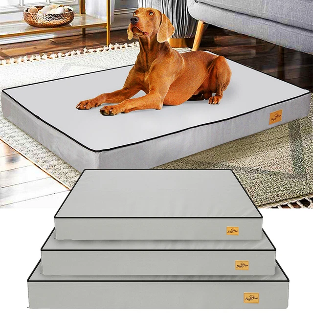 XXL cama para perro cojín para perro sillín para perro sofá ortopédico para perro lugar para dormir gris