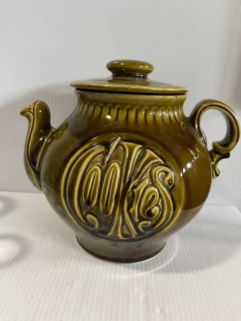 Vintage McCoy Teapot Cookie Jar