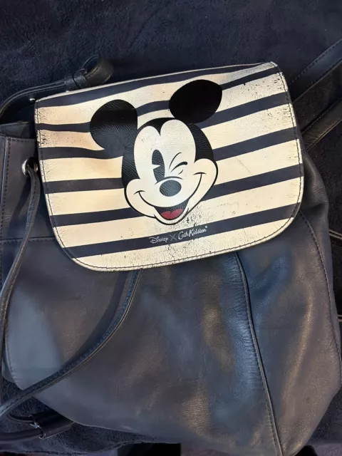 DISNEY CATH KIDSTON Mickey Mouse Leather backpack. Limited