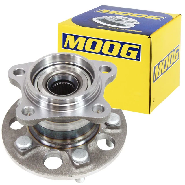 MOOG 512284 Rear Wheel Bearing & Hub Assembly (Pair) For Toyota Highlander & Venza AWD 2004-2013