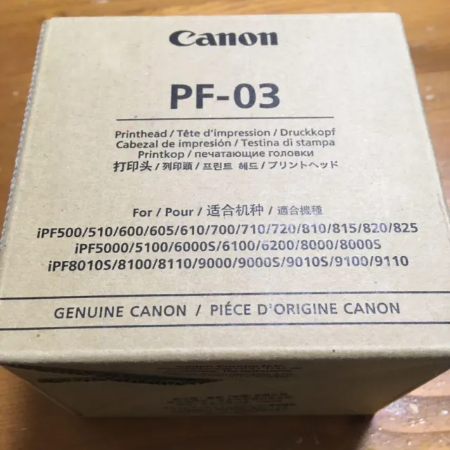 Canon Print Head PF-03 2251B001AB Genuine official product from Japan DHL Fast