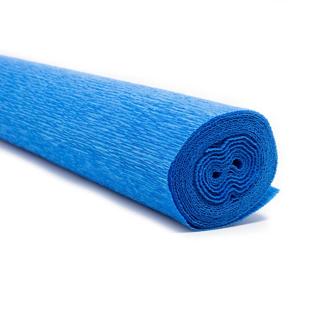 Crepé para Floristas - 50 X 250CM - Azul