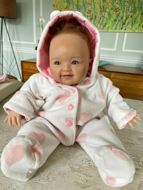 ASHTON DRAKE So Truly Real SAVANA 18" BABY DOLL BY SAVANA vinyl skin & weighted