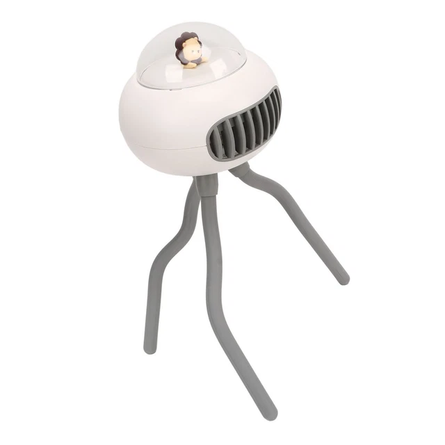 (Lion Blanc) Ventilateur De Poussette Pour Bébé Mini Ventilateur