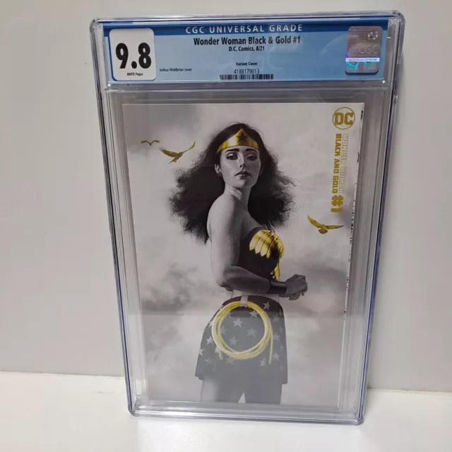 Wonder Woman Black & Gold #1 DC Comics 2021 Variant CGC 9.8