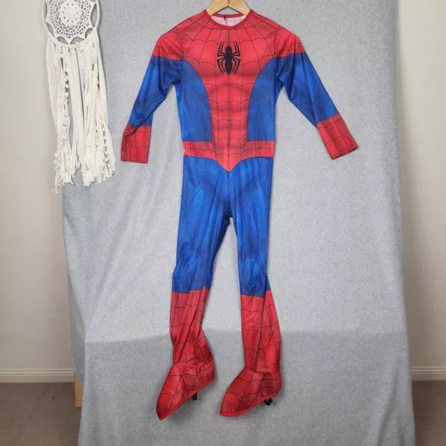 Spiderman Costume Kids Size 6 8 Rubies Marvel Superhero Book Week Dress Up