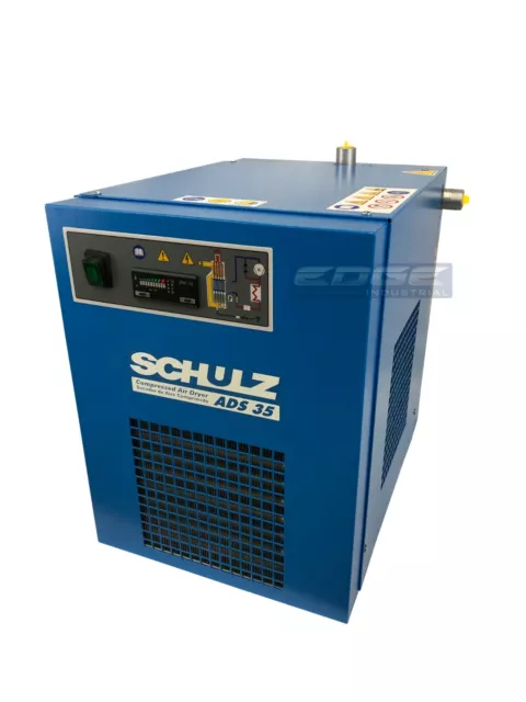 Schulz 35 Cfm Refrigerated Compressed Air Dryer, 7.5Hp & 10Hp Compressors, 115V