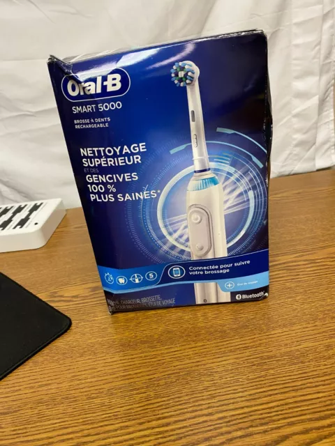 Oral-B Smart 5000 Super Clean Bluetooth Rechargeable Bluetooth Toothbrush