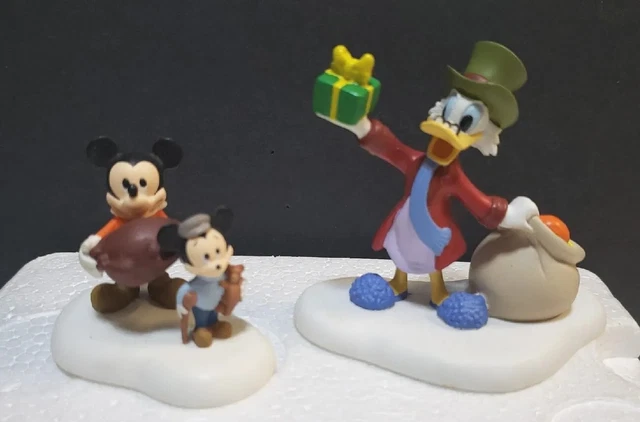 Dept 56 North Pole Series, A Merry Mickey Christmas, Cratchits! Pre-owned VG