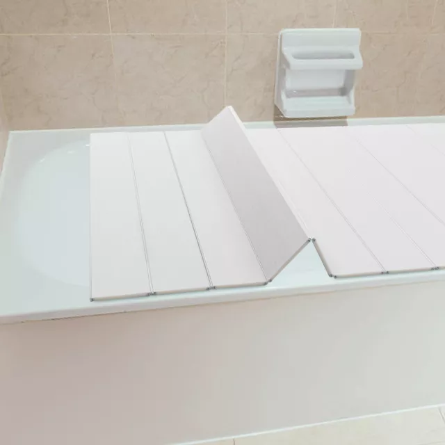 Cubierta protección contra el polvo estante de bañera plegable cubierta de bañera bañera