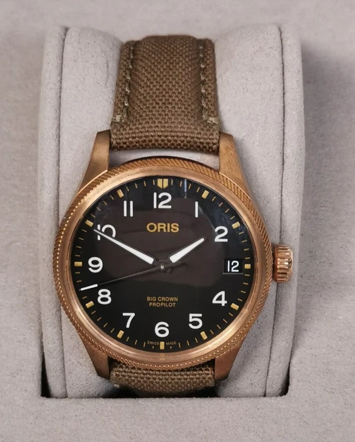 oris big crown propilot bronze