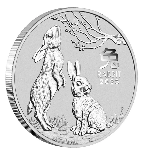2023 Australian Lunar Series III Year of the Rabbit 1/2oz - The Perth Mint