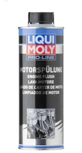 Liqui Moly Pro-Line Engine Flush 500ml Cleans Engines Internally Oil Flushing
