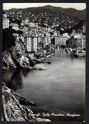 Provincia AA4058 Genova Bogliasco Arcobaleno e Casablanca Golfo Paradiso 